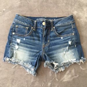 American Eagle midi shorts